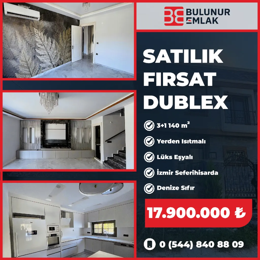 DENİZ MANZARALI KAÇMAZ FIRSAT DUBLEX