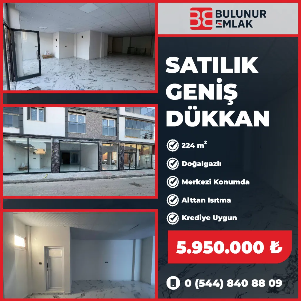 UMURLUDA GENİŞ SIFIR DÜKKAN