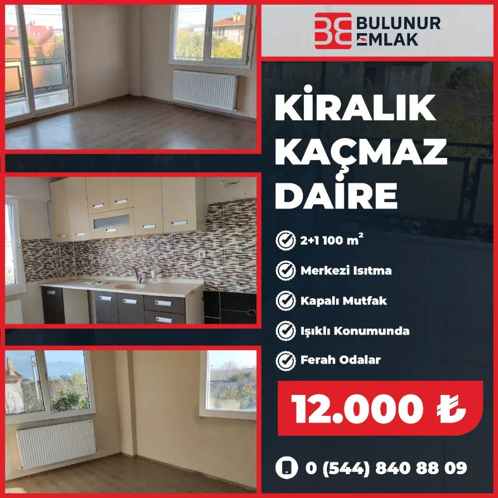 BULUNUR-EMLAK'TAN MEMURA-KIZ ÖĞRENCİYE IŞIKLI DA KİRALIK DAİRE..